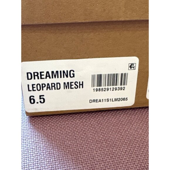 Steve Madden Dreaming Flats in Leopard Mesh Brown 6.5 With Box Womens Ballet - Picture 6 of 11